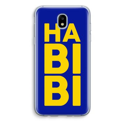 Habibi Blue: Samsung Galaxy J5 (2017) Transparant Hoesje