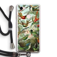 Haeckel Trochilidae: Pixel 3 Transparant Hoesje met koord