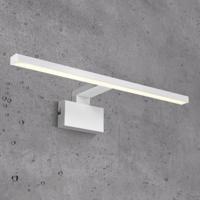 Brede witte badkamerlamp voor boven spiegel Nordlux Marlee 3000K
