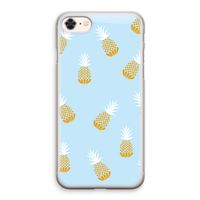 Ananasjes: iPhone 8 Transparant Hoesje