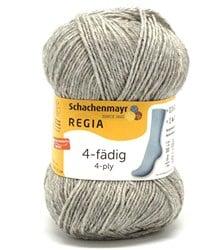 SMC Regia Uni 4-ply 33 Grey Melange