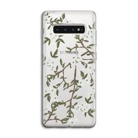 Blossoming spring: Samsung Galaxy S10 4G Transparant Hoesje