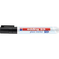 Edding 95 Glasmarker Zwart 1.5 mm, 3 mm