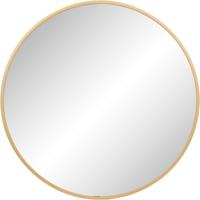 Ben Callisto ronde spiegel met LED verlichting en anti-condens Ø100cm mat goud - thumbnail