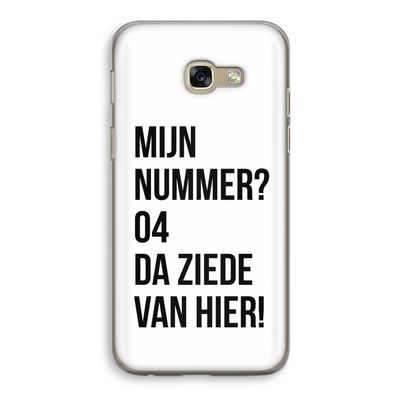 Da ziede van hier: Samsung Galaxy A5 (2017) Transparant Hoesje