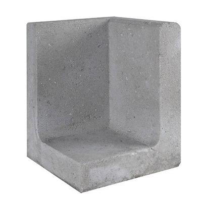 L-element hoek grijs 30x30x40 cm - Gardenlux