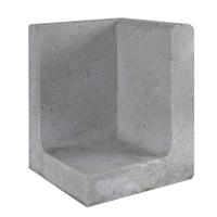 L-element hoek grijs 30x30x40 cm - Gardenlux L-element hoek grijs 30x30x40 cm - Gardenlux