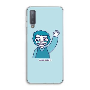 Zwaai: Samsung Galaxy A7 (2018) Transparant Hoesje