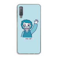 Zwaai: Samsung Galaxy A7 (2018) Transparant Hoesje Zwaai: Samsung Galaxy A7 (2018) Transparant Hoesje