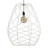 Masterlight DraadlampCesto 62 wit met zwart - 2065-06-62