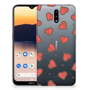 Nokia 2.3 TPU bumper Hearts