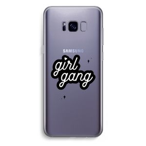 Girl Gang: Samsung Galaxy S8 Plus Transparant Hoesje