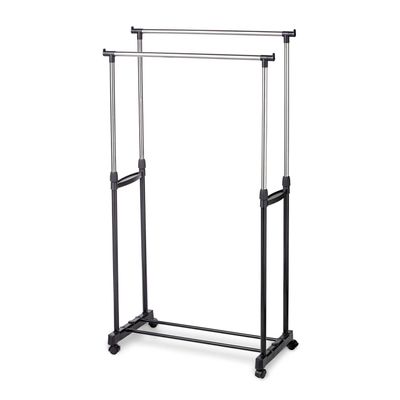Blokker kledingrek met dubbele stang Blokker kledingrek met dubbele stang