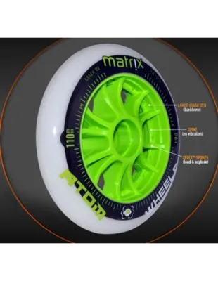 Atom Matrix Wiel 110mm (per Wiel) 110mm 86a