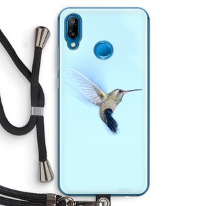 Kolibri: Huawei P20 Lite Transparant Hoesje met koord