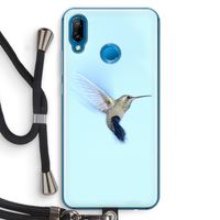 Kolibri: Huawei P20 Lite Transparant Hoesje met koord