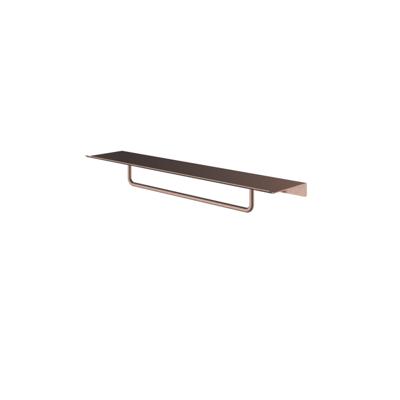 Hotbath &MORE Handdoek Rek - 40cm - voor planchet serie - Geborsteld koper PVD SHA04BCP