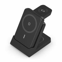 Draadloze oplader Aisens ASCH-15W4WC064-BK Zwart 15 W - thumbnail