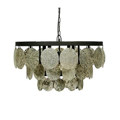 Hanglamp Schijf Vineer L 2399