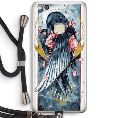 Golden Raven: Huawei Ascend P10 Lite Transparant Hoesje met koord