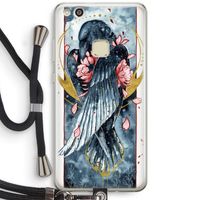 Golden Raven: Huawei Ascend P10 Lite Transparant Hoesje met koord