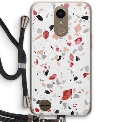 Terrazzo N°12: LG K10 (2017) Transparant Hoesje met koord