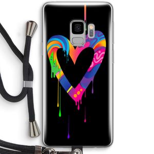 Melts My Heart: Samsung Galaxy S9 Transparant Hoesje met koord