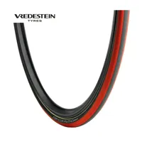 VREDESTEIN Tube 21-622 fortezza pro tricomp zwart-rood 28040