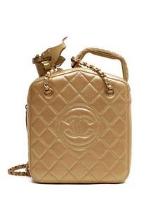 CHANEL Pre-Owned sac à main Paris Dubaï (2015) - Or