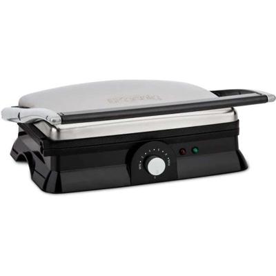 H.KoeNIG GR20 Elektrische vleesgrill - zwart en roestvrij