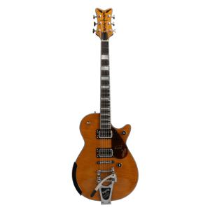 Gretsch G6134TFM-NH Nigel Hendroff Signature Penguin Amber Flame elektrische gitaar met koffer