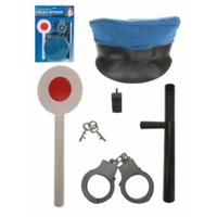 Politie verkleed accessoires set - 5 delig - speelgoed - carnaval - kinderen