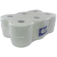 Euro Products Poetspapier | 2-laags | 20cm | 160m | papier | wit