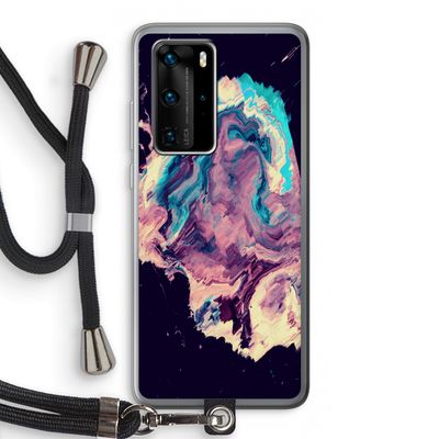 Cosmic Silence: Huawei P40 Pro Transparant Hoesje met koord