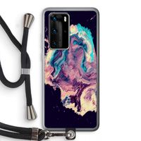 Cosmic Silence: Huawei P40 Pro Transparant Hoesje met koord