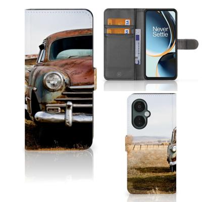 OnePlus Nord CE 3 Lite | Telefoonhoesje met foto | Vintage Auto | Portemonnee hoesje