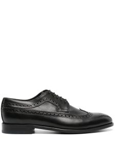 PS Paul Smith chaussures oxford à petit talon épais - Noir