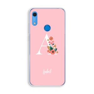 Pink Bouquet: Huawei Y6s Transparant Hoesje