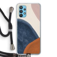 Geo #1: Samsung Galaxy A32 4G Transparant Hoesje met koord