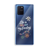 Tough Life: Samsung Galaxy Note 10 Lite Transparant Hoesje