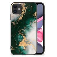 Marmeren Print Telefoonhoesje voor iPhone 11 Marmer Groen