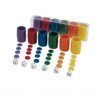 Bekers met Parchis Pionnen Cayro 074/6
