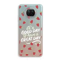 Don't forget to have a great day: Xiaomi Mi 10T Lite 5G Transparant Hoesje