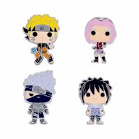 Pop! Pins: Naruto - Team 7 4-Pack
