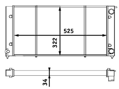 Radiateur CR340001S
