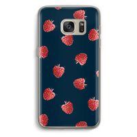 Framboosjes: Samsung Galaxy S7 Transparant Hoesje