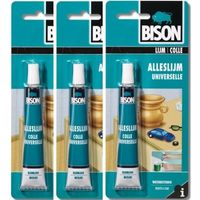 3x Bison alleslijm / knutsellijm 25 ML - thumbnail