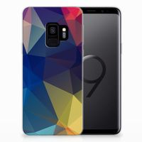 Samsung Galaxy S9 TPU Hoesje Polygon Dark