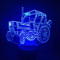 3D LED LAMP - TRACTOR 4 - Ontwerp-zelf.nl 3D LED LAMP - TRACTOR 4 - Ontwerp-zelf.nl