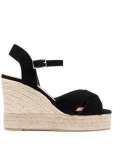 Castañer espadrilles à boucle - Noir